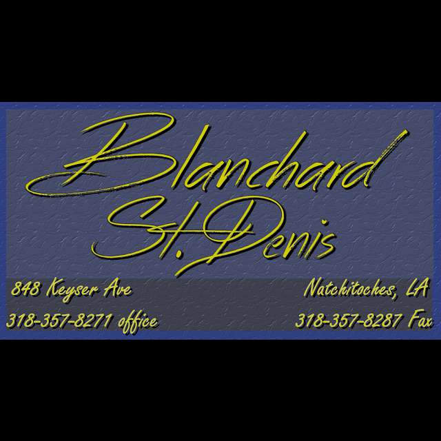 Blanchard St. Denis Funeral Home : Natchitoches, Louisiana (LA